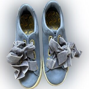 Puma Suede Heart Sneakers - Blue